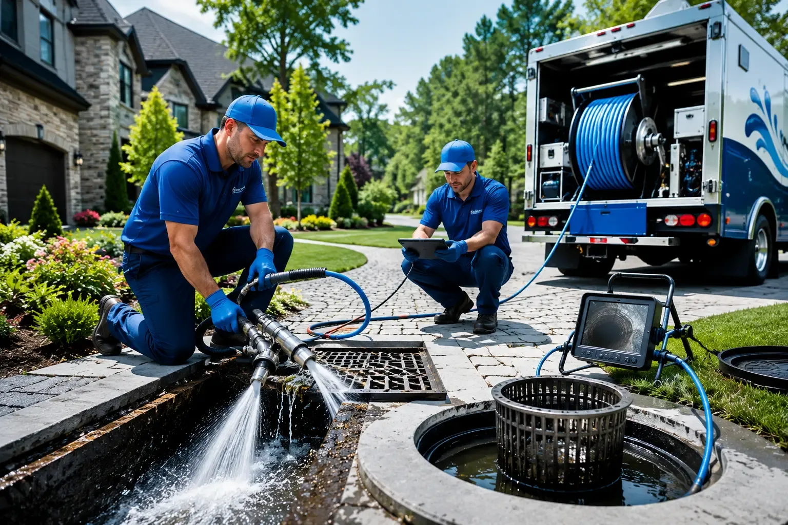 Local outdoor drain cleaning professionals in Conrad, IA